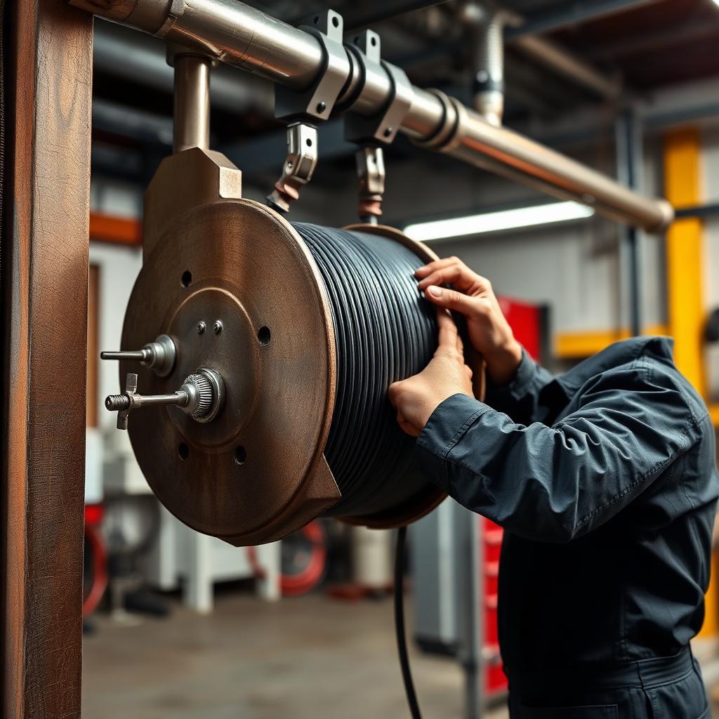 Garage door cable and spring repair service by certified technicians